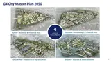 Схема мастер-плана города до 2050 года